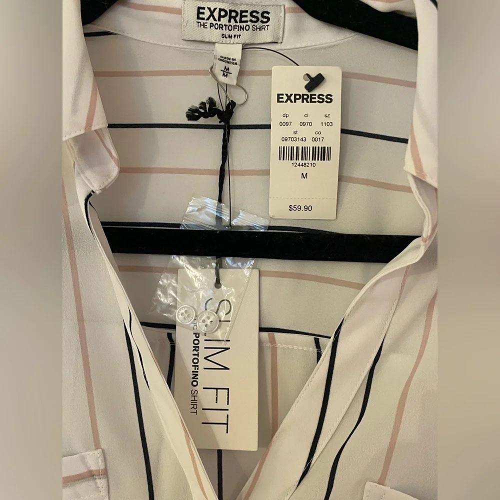 NWT Express Portofino Shirt - Picture 2 of 2